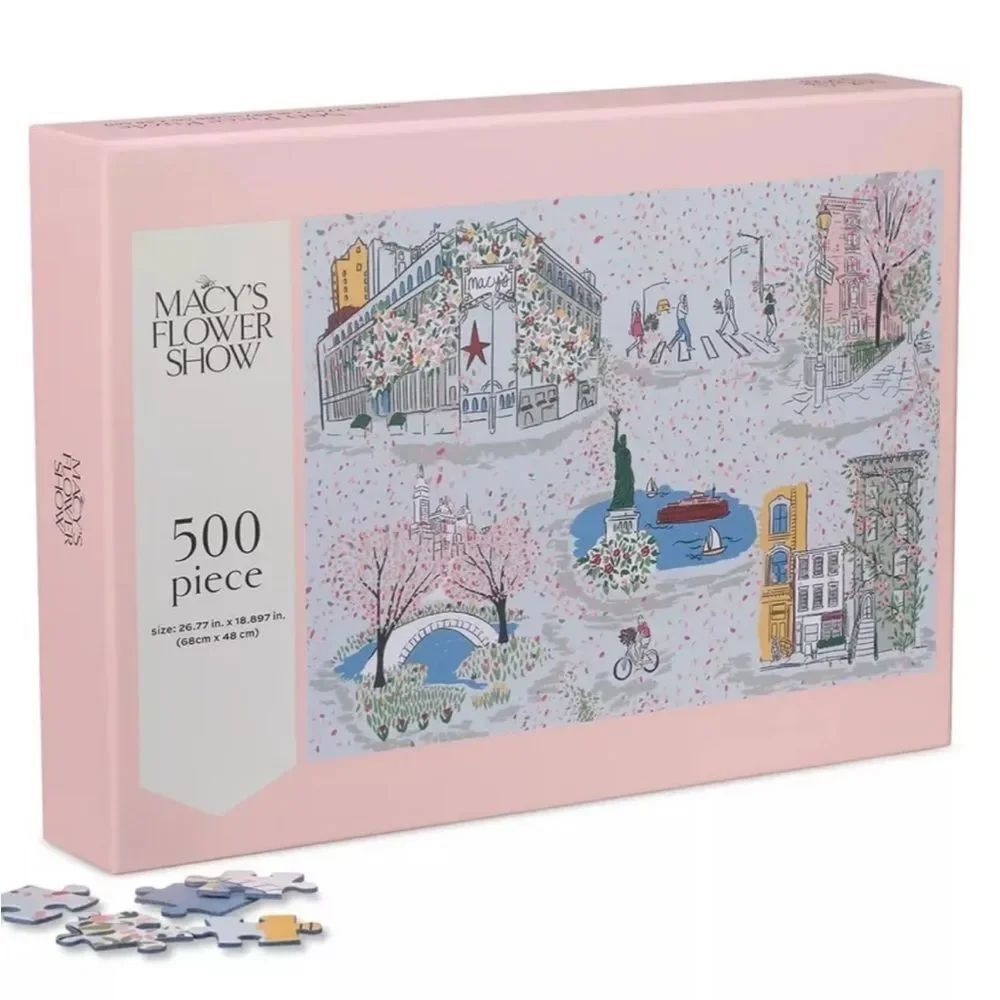 Macy’s Flower Show 500 Piece Puzzle - New